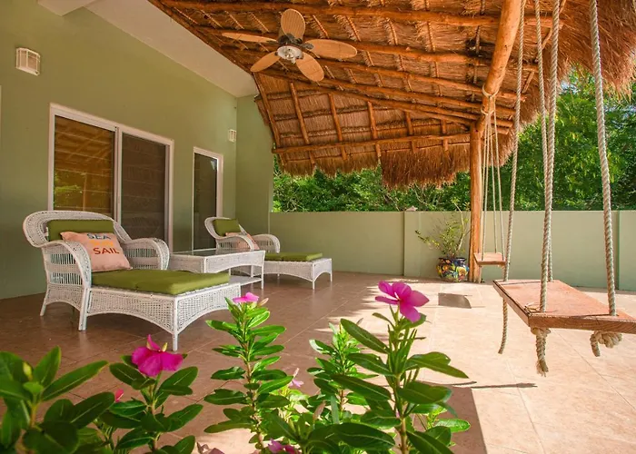 Beach House Luxury Vacation - Paradise 2 Prívate Master Suites Ocean&garden View * Cozumel